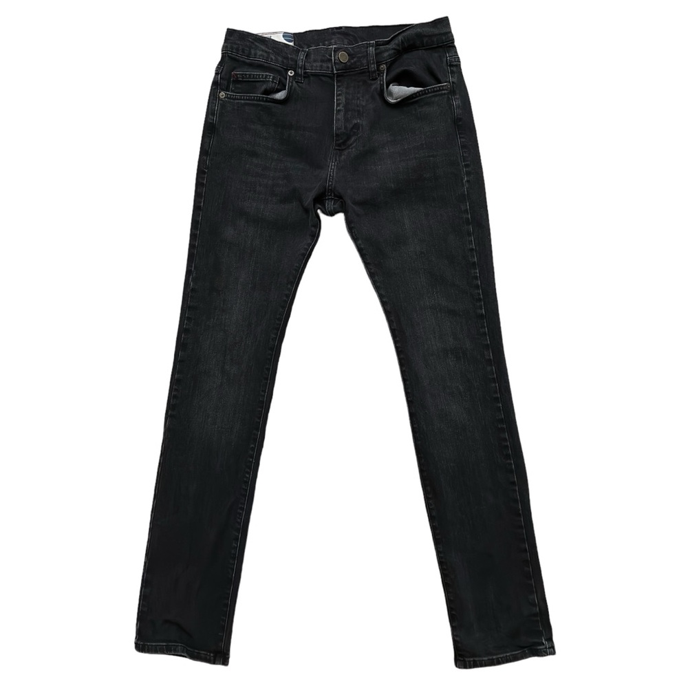 Marine Layer Jeans Mens Size 32x32 Denim Original Slim Fit Stretch Charcoal Gray